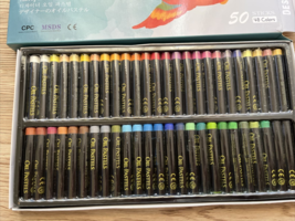 Oil Pastels  50 Sticks 48 Colors -Oil Pastels for Kids-Oil paint sticks NEW - £14.18 GBP