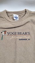 Vintage Yogi Bear Jellystone Park Gardiner NY Fleece Sweatshirt Brown Ta... - €17,31 EUR