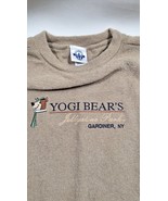 Vintage Yogi Bear Jellystone Park Gardiner NY Fleece Sweatshirt Brown Ta... - €17,06 EUR