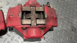 Passenger Right Driver Left Red Calipers Rear WRX Fits 06-07 IMPREZA 75703 image 5