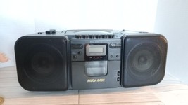 Vntg Sony Mega Bass Boombox CFD-31 Cassette/CD/AM/FM-Works Great No Powe... - $75.21