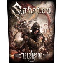 SABATON the last stand 2016 GIANT BACK PATCH 36 x 29 cms OFFICIAL MERCHA... - £11.15 GBP