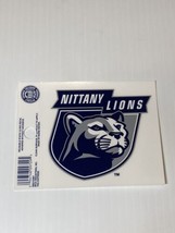Penn State Nittany Lions Logo Static Cling Sticker Decal Window or Car! NCAA New - £3.94 GBP