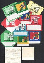 Group of 10 different MTV OTTO backstage passes, Nice music memorabilia. - £14.82 GBP