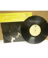 RECORD ALBUM- PETER ANDERS, TENOR- 33 1/3 RPM- USED- L114 - $2.96