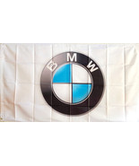 BMW EMBLEM 3x5&#39; FLAG -BRASS GROMMETS INDOOR/OUTDOOR/ 100D POLY  NEW! - £8.68 GBP