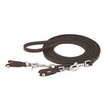 Action Company Leather Draw Reins Dark Oil NEW image 1