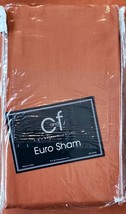 C&amp;F ~ 100% Cotton ~ 26&quot; x 26&quot; Euro Sham ~ CHERRY BLOSSOM Pillow Sham ~ 8... - £17.65 GBP