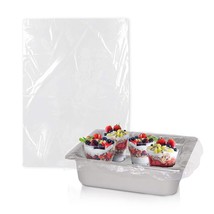 Plastic Steam Table Pan Liners /w Twist Tie Pan Covers Cooking Bags Any Size - £38.38 GBP+