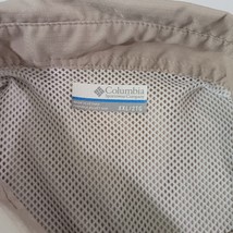 Columbia Omni-Shade FM7253 Men's 2XL Brown Vented Button Front Long Sleeve Shirt image 3