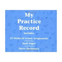 My Practice Record (Hal Leonard Student Piano Library) And Jeff Schroedl Blake - $3.00