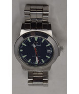 Lucien Piccard Mens Watch 26452BU Blue Dial Stainless Steel - £74.90 GBP