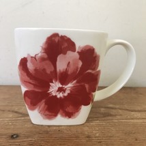 Vintage Laura Ashley Cressida White Red Poppy Floral Bone China Large Co... - £29.09 GBP