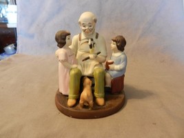 Norman Rockwell The Toymaker Ceramic Figurine Limited Edition #C6588 from 1981 - £55.94 GBP