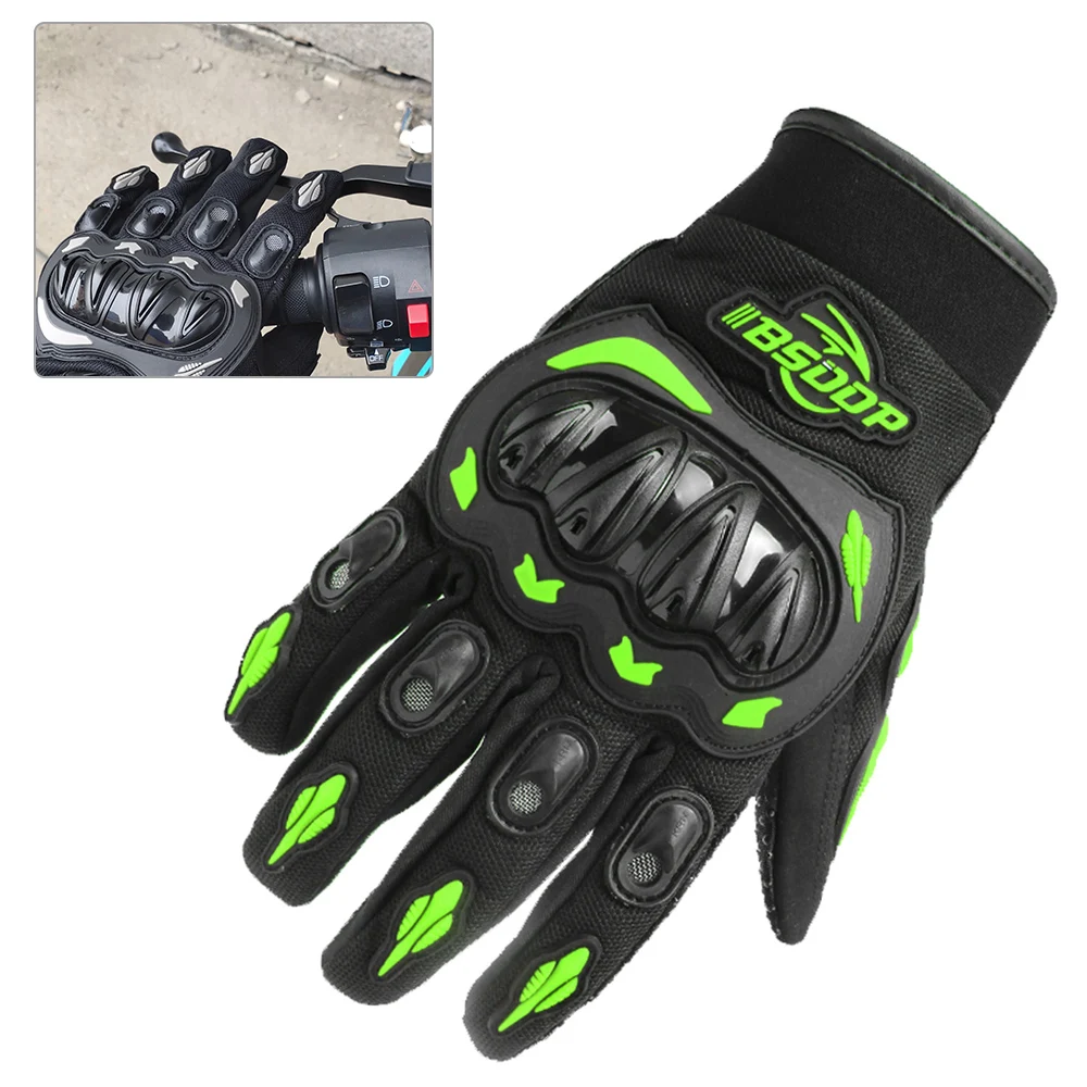 Men¡¯s Motorcycle Gloves Touch Screen Full Finger Motorbike Racing Cycling Mot - £14.17 GBP