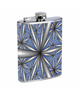 Abstract Art Em9 8oz Stainless Steel Flask Drinking Whiskey Liquor - $16.78