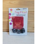 You&#39;ve Been Naughty Bag Of Coal Sealed NIB - $363.37 MXN