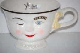 Vintage Red Robin Bailey&#39;s Irish Cream Limited Edition Winking Girl Mug - £38.92 GBP