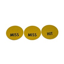 American Heritage Dogfight Replacement Yellow Hit Miss Cards 1963 Milton Bradley - £2.65 GBP