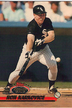 1993 Topps Stadium Club Baseball Trading Card - Ron Karkovich White Sox (M) - £1.57 GBP