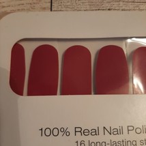 Color Street Real Nail Polish Strips Munich Mulberry New in Package - £14.70 GBP