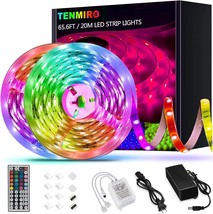 Tenmiro 65.6Ft.Led Strip Lights, Ultra Long Rgb 5050 Color, And Home Décor - £23.93 GBP