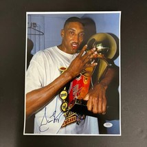 Scottie Pippen signed 11x14 photo PSA/DNA Chicago Bulls Autographed - £399.66 GBP