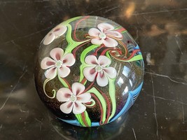 Vintage 1979 Signed Orient and Flume Paperweight - $246.51
