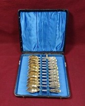 Renaissance by Dominick & Haff Sterling Silver Grapefruit Spoon Set In Box 12Pc - £1,136.15 GBP