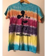 Walt Disney World Mickey Mouse Tie Dye Shirt - £15.63 GBP
