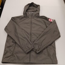 L.L.Bean SHELCO Men's M Reg Gray Windbreaker Hoodie Full Zip Nylon Jacket 275492 image 15