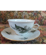 Vtg Set of 2 Winterling Bavaria Germany Lily of the Valley Cup &amp; Saucer ... - £25.50 GBP