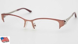 Bvlgari 2163-H 2001 Brown Eyeglasses Glasses 2163H 52-18-135 B37mm Italy - £97.89 GBP