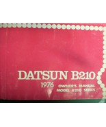 1976 DATSUN B210  OWNERS OPERATORS MANUAL - £12.68 GBP