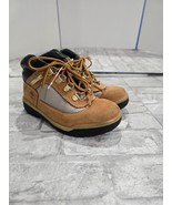 Timberland 15945M Wheat Leather Lace Up Boots Boys Youth Size 1 - $381.30 MXN