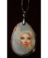 Shenshin, Russische Künstler Onyx Anhänger Mit Zoll Schöne Damen Von She... - $272.19