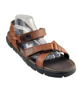 TIMBERLAND Shoes 2 Strap Sandals Brown Leather Men&#39;s Size 10M - £35.19 GBP