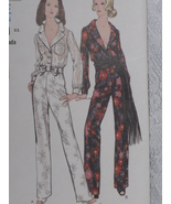 Vogue Pattern 7697 Misses&#39; Evening Jumpsuit Size 12 Uncut 1960&#39;s - £15.67 GBP