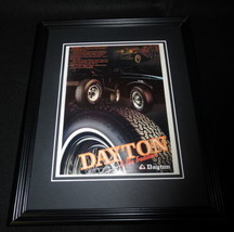 1985 Dayton Tires Framed 11x14 ORIGINAL Vintage Advertisement - $34.64