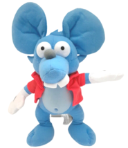 The Simpsons Itchy Plush Stuffed Animal 10” Blue Toy Factory READ - £13.65 GBP