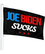 Frugality Joe Biden Sucks Flag Garden Flag anti Biden Not My President T... - £10.25 GBP