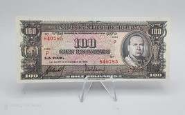 Bolivia Banknote 100 Bolivianos 1945 P-147 UNC - £7.75 GBP