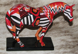 Trail Of Painted Ponies Navajo Blanket 1E/0214~Ceramic~1st Topp Release~Box, Tag - £114.93 GBP