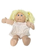 Vtg 1982 Cabbage Patch Kid Doll Xavier Roberts Signed Blonde Yarn Hair D... - €41,57 EUR
