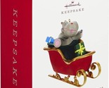 Hallmark Keepsake Ornament 2019 I want a Hippopotamus for Christmas Slei... - $14.01