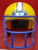 LSU Tigers Franklin 9” Helmet Yellow Display Helmet Made In Usa - $14.99