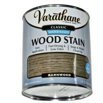 Varathane Classic Water Based Wood Stain Easy Fast Drying Barnwood 32oz - $32.53 CAD