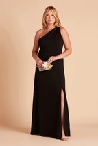 Birdy Grey KIRA DRESS CREPE BLACK CURVE 1X New NWT BRIDESMAID WEDDING - $62.44 CAD