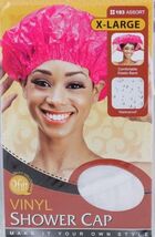 1 Piece Waterproof Shower Cap Vinyl Large or X-Large with Elastic Band 4... - $2.49