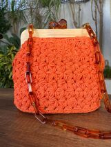 Chic / Elegant - handmade crochet bag - $89.10